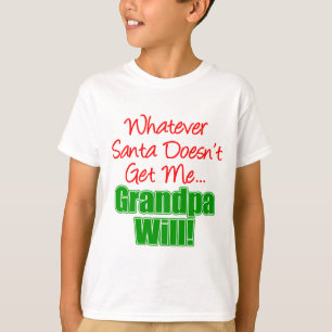 T-shirt Grand-papa meilleur que Père Noël