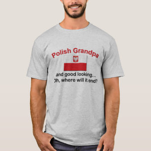 T-shirt Grand-papa polonais beau