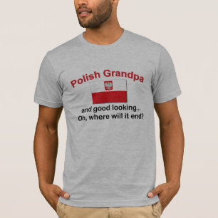 T-shirt Grand-papa polonais beau