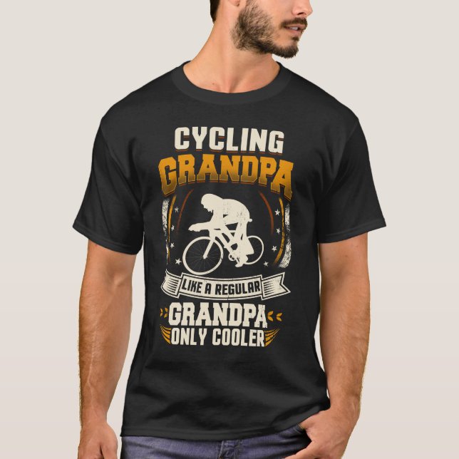 T-shirt Grand-papa régulier de recyclage de grand-papa (Devant)