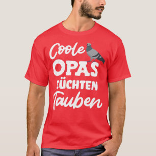 T-shirt grand-pas cool race pigeons pigeons tourtes ailes 