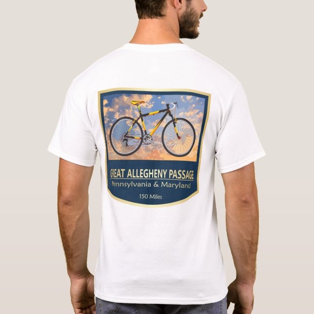 T-shirt Grand Passage Allegheny (vélo2) 2 (Dos)