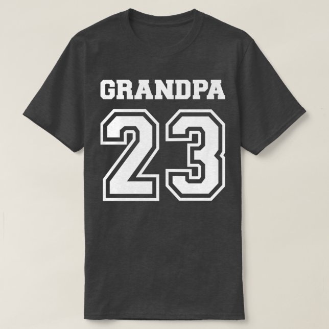 T-shirt Grand-père 2023 pour faire-part de grossesse (Design devant)