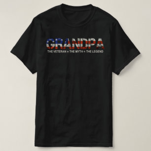 T-shirt grand-père ancienne légende du mythe