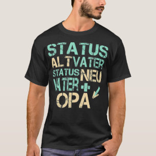 T-shirt Grand-père birth grandchildren granddaughter namas