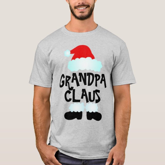 T-shirt Grand-père Claus (Devant)