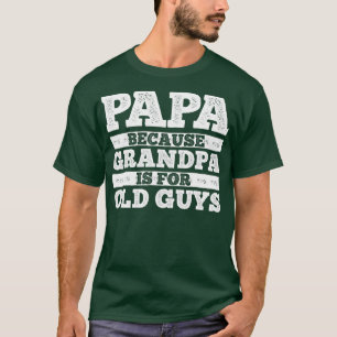 T-shirt Grand-Père cool Papi Art Pour Hommes Grand-Père Pa