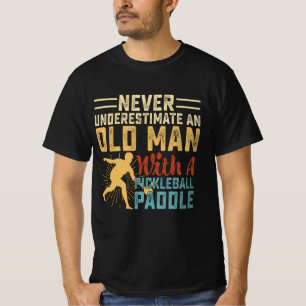 T-shirt Grand-père Cool Pickleball Paddle Sport Pickleball
