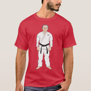 T-shirt Grand-père de ceinture noire