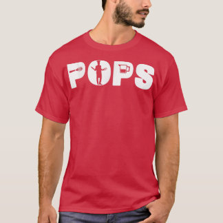 T-shirt Grand-Père De Cuisson, Pops Baking Retraité Cadeau