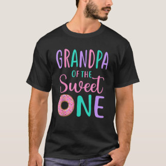 T-shirt Grand-père de Sweet One Opa 1er anniversaire fille