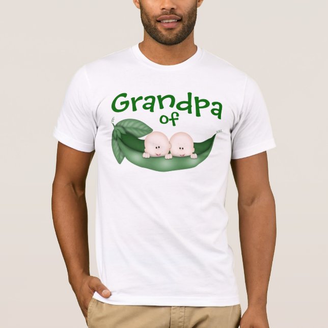 T-shirt Grand-père des jumeaux (Devant)