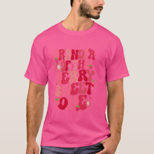 T-shirt Grand-Père Du Berry Sweet One Strawberry First Bi