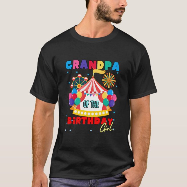 T-shirt Grand-père du cirque du Carnaval des filles (Devant)