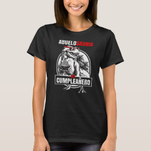 T-shirt Grand-père du garçon d'anniversaire grand-père rex