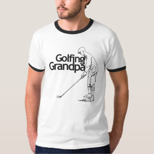 T-shirt Grand-père du golf