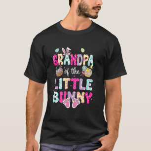 T-shirt Grand-père du petit enfant lapin fille famille