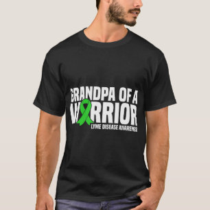 T-shirt Grand-père d'un guerrier Green Ribbon maladie de L