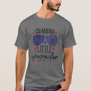 T-shirt Grand-Père D'Un Petit Pic 4 juillet Famille