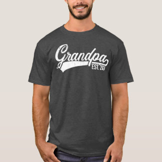 T-shirt Grand-père est 2024 pour grand-père d'être