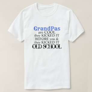 T-shirt Grand-père est le meilleur cool de la vieille écol