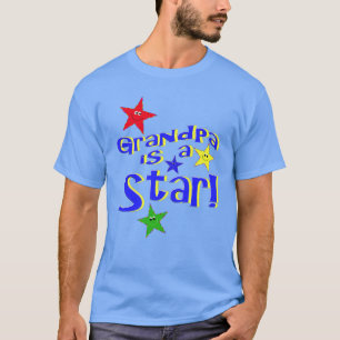 T-shirt Grand-Père Est Une Chemise Étoile