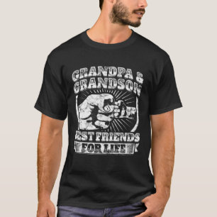 T-shirt Grand-Père Et Grand-Fils Cadeau Famille Grand-Père