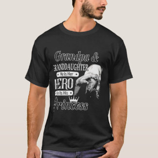 T-shirt Grand-père et petite-fille
