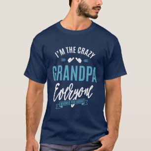 T-shirt Grand-père fou