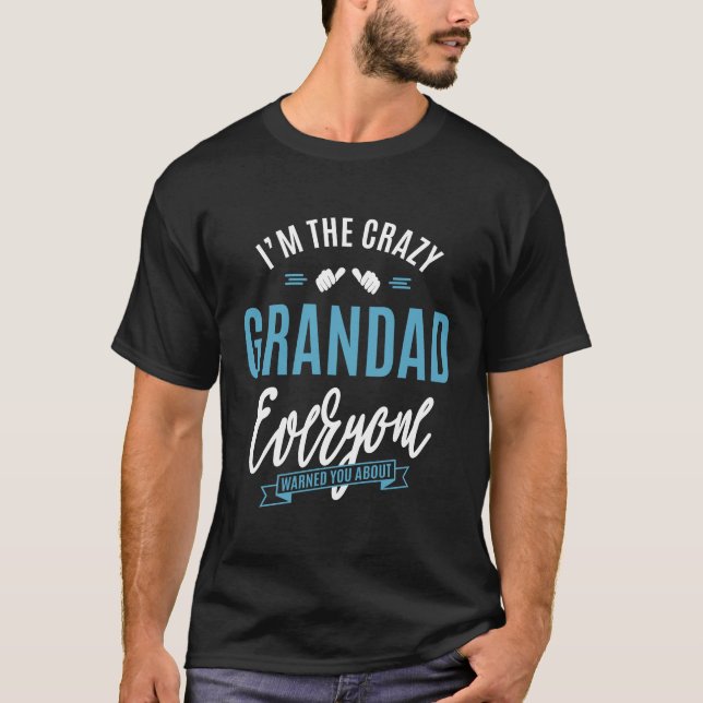 T-shirt Grand-père fou (Devant)