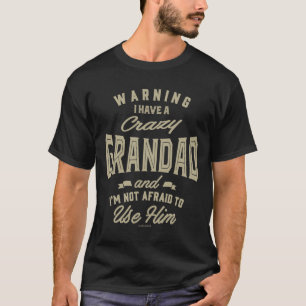 T-shirt Grand-père fou