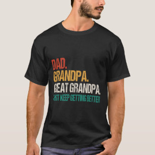 T-shirt Grand-Père Grande Fête des pères Grand-Père Pour G