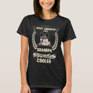 T-shirt Grand-Père Laika De Sibérie Occidentale Comme Un G