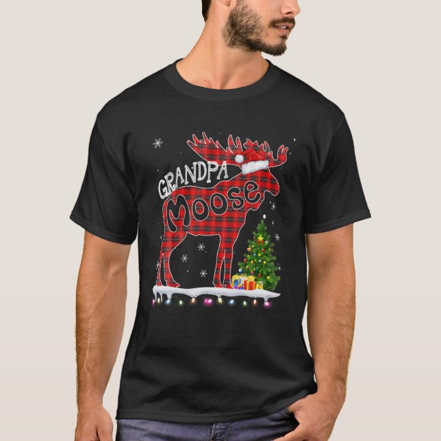 T-shirt Grand-père Moose Correspondances Famille Vêtements (Devant)