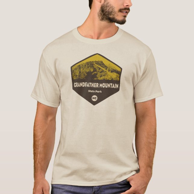 T-shirt Grand-père Mountain State Park Caroline du Nord (Devant)