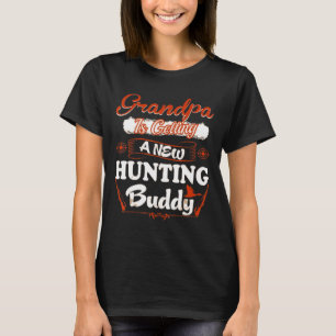 T-shirt Grand-Père Obtient Une Nouvelle Épouse De Chasse