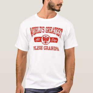 T-shirt Grand-père polonais