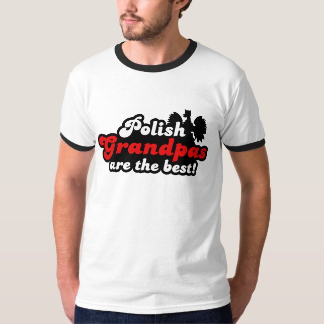 T-shirt Grand-père polonais (Devant)