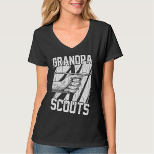 T-shirt Grand-père Scouts Archer Flèches Bow Archer Grandd