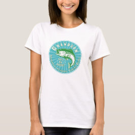 T-shirt Grand-père's Favori Fishing Buddy