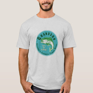 T-shirt Grand-père's Favori Fishing Buddy