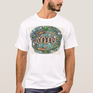 T-shirt Grand plat ovale moulé dans le soulagement