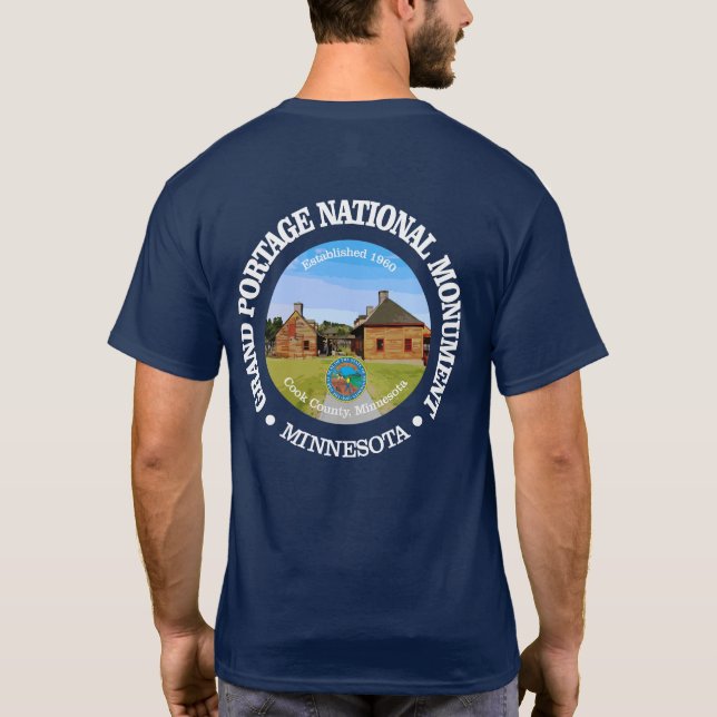 T-shirt Grand Portage (NM) (Dos)
