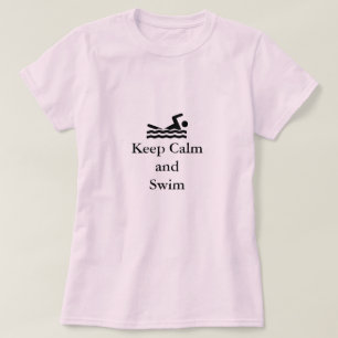 T-shirt Grand pour des membres d'équipe de natation