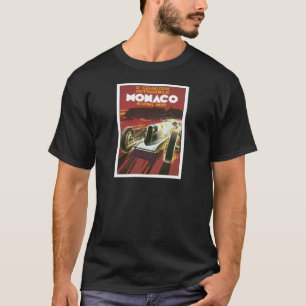 T-shirt Grand prix vintage Monaco