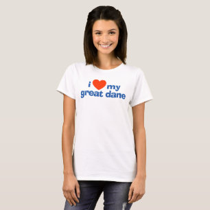 T-shirt Grand propriétaire de chien Danois