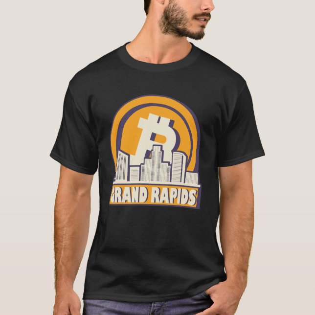 T-shirt Grand Rapids Bitcoin Maximaliste (Devant)