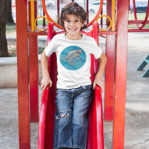 T-shirt Grand requin blanc