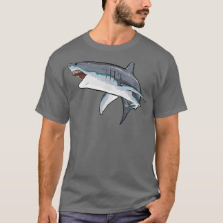 T-shirt Grand requin blanc