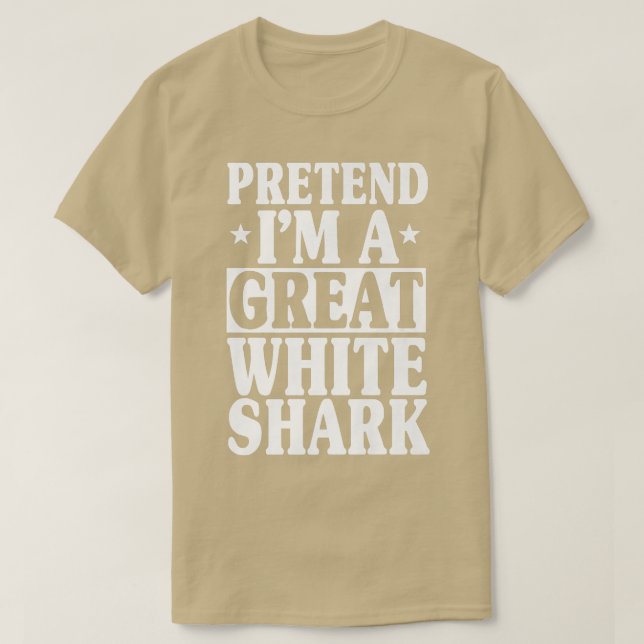 T-shirt Grand requin blanc Les plus grands prédateurs biol (Design devant)